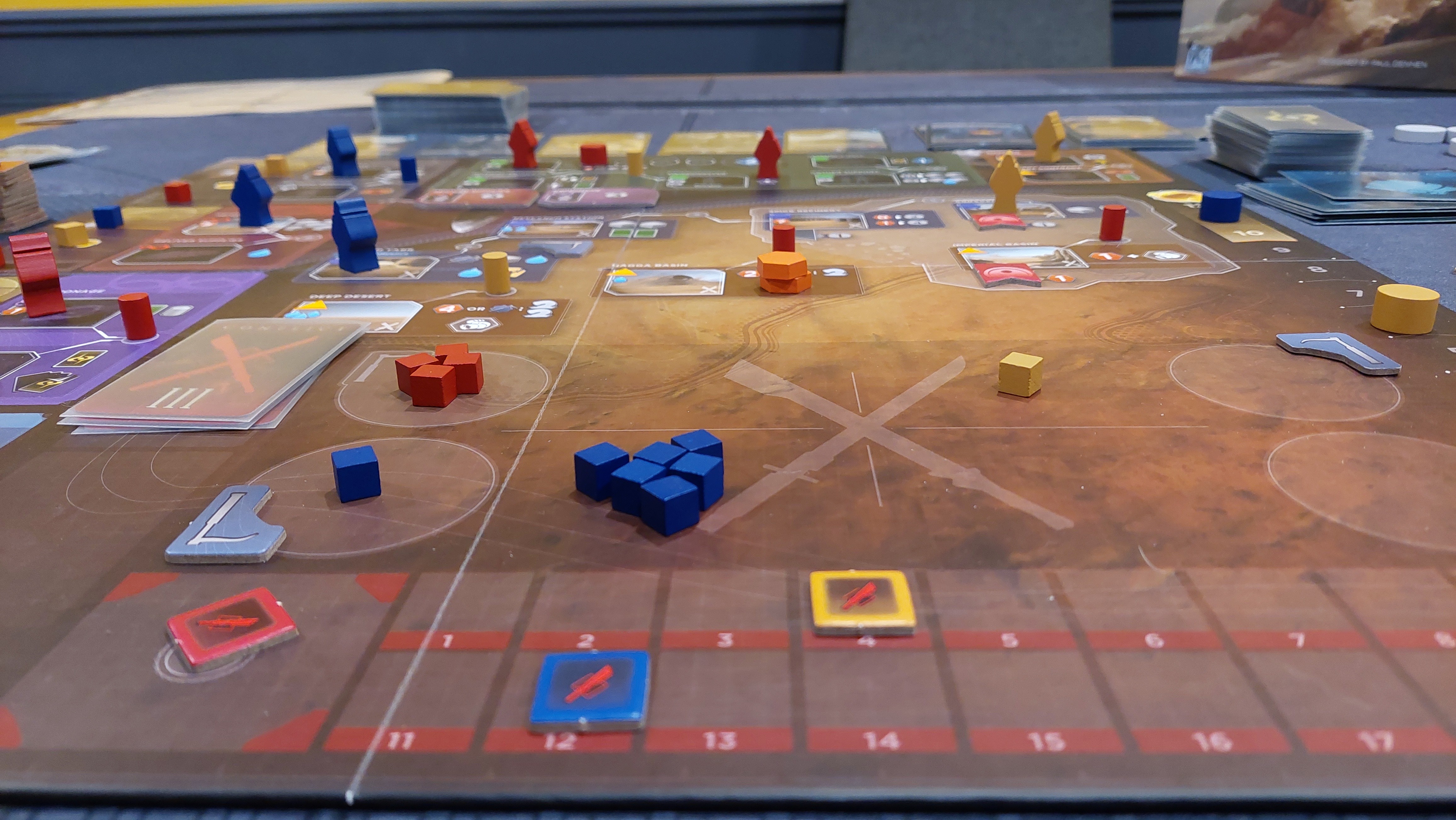 Board games on a table